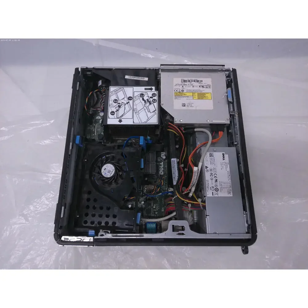 Dell 380 DCCY1F SFF Desktop Core2 Duo E7500 2.93GHz -No Hard Drive or Memory